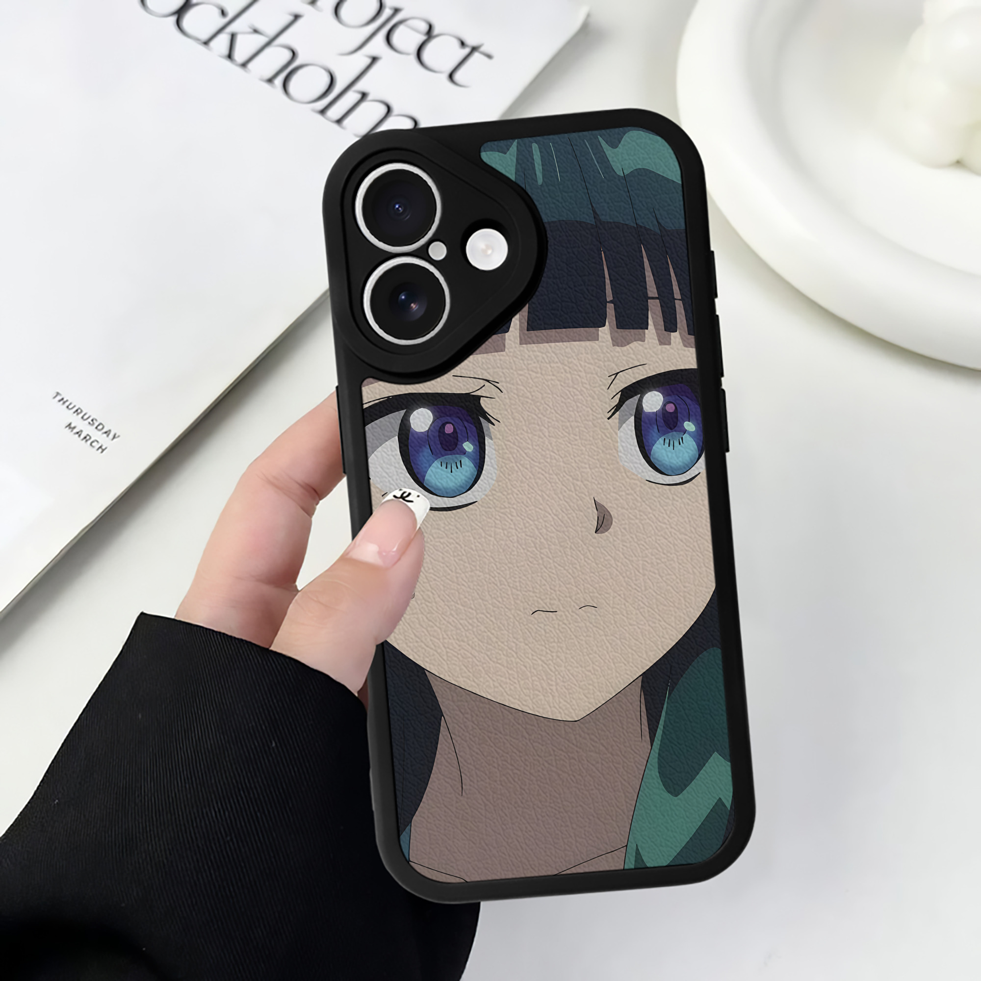 薬屋のひとりごと The Apothecary Diaries 【iPhone 16シリーズ対応】シリコンスマホケース（レザー調） 材質：シリコン